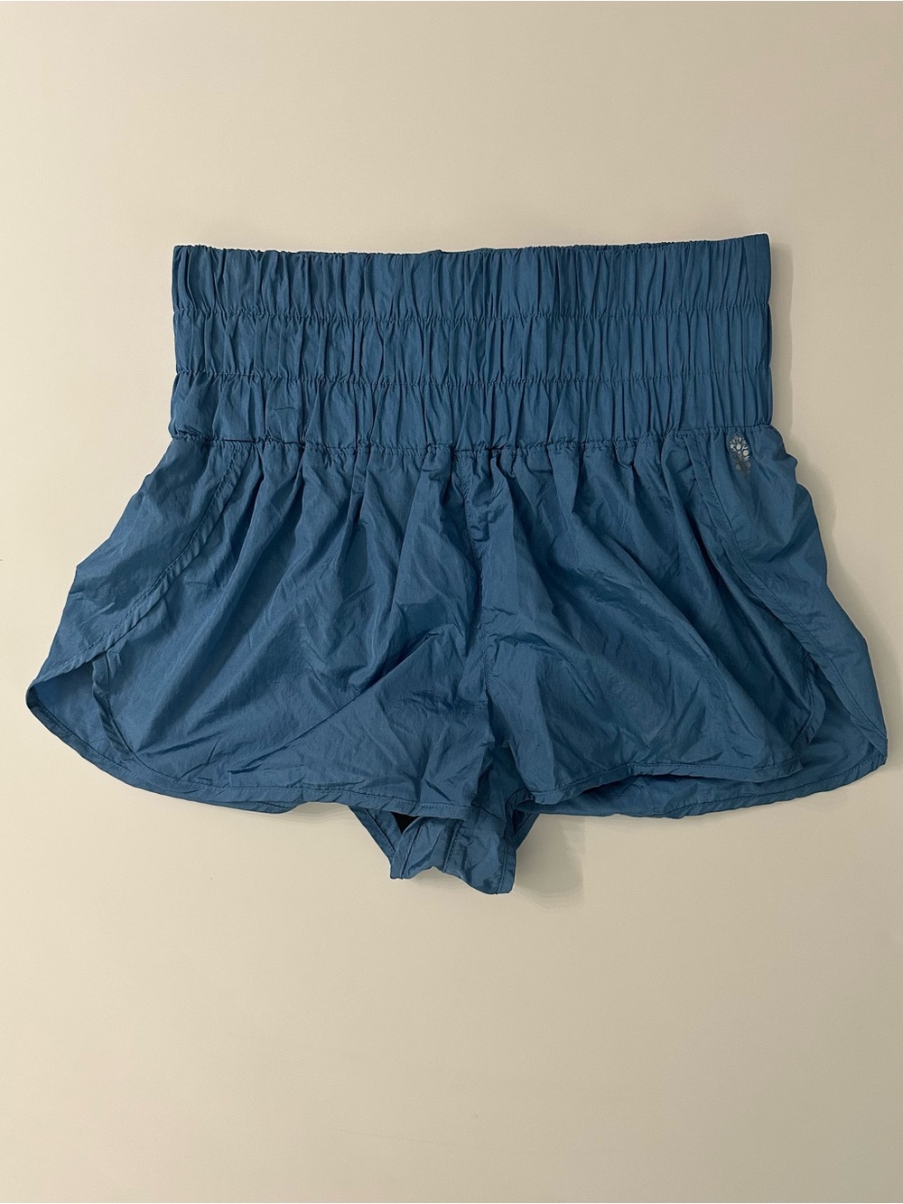 Blue Free People FP Movement The Way Home Run Blue shorts Size Large